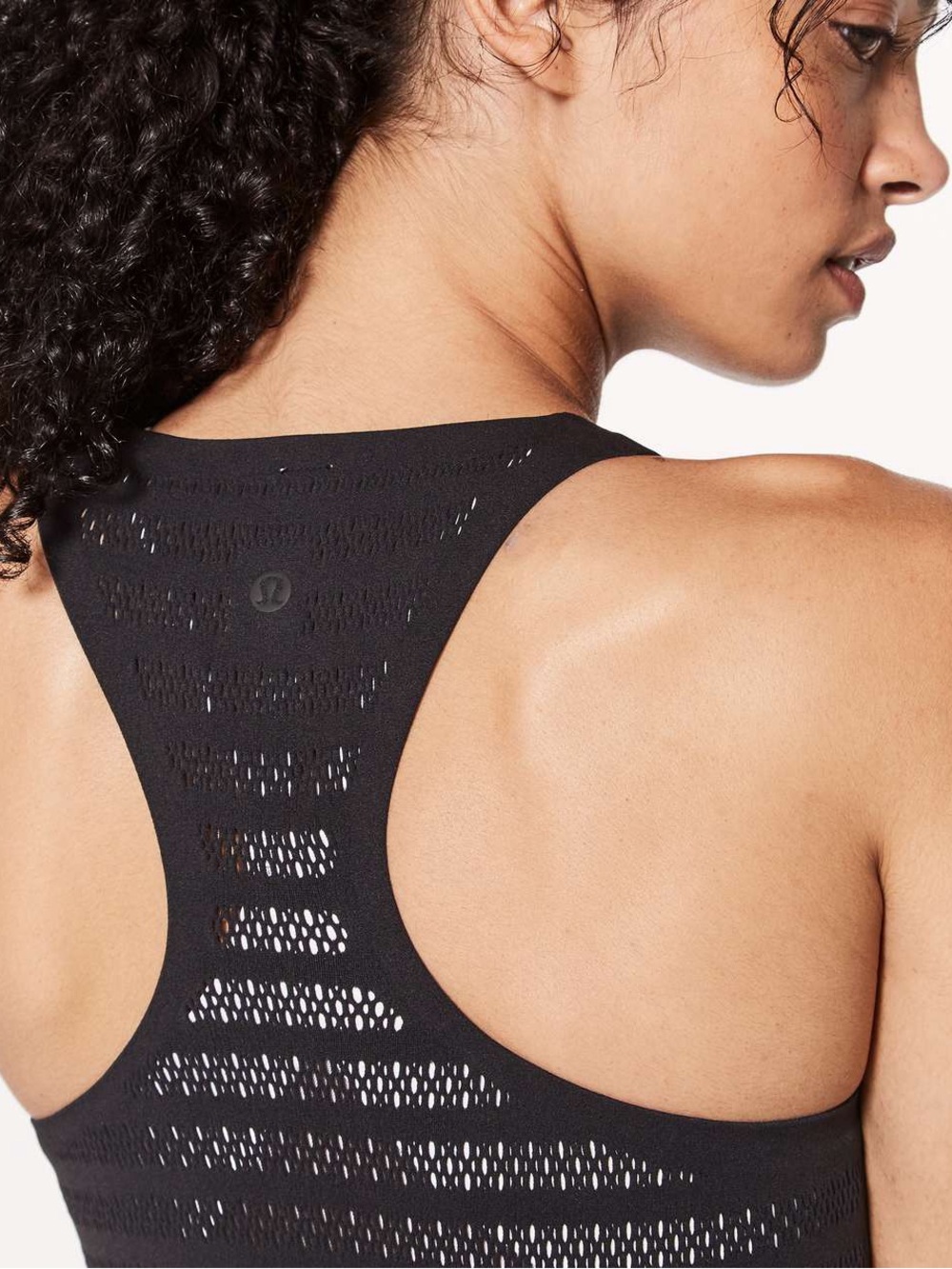 Lululemon Reveal Tank (Stripes)
Black size 8
